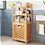 ORGANIZADOR PARA LAVANDERIA COM CESTO DE BAMBU REFRESH MEK - Imagem 4