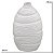 VASO DECORATIVO EM CERAMICA NA COR OFF WHITE  25CM - Imagem 3