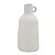 VASO JARRO DECORATIVO EM CERAMICA NA COR OFF WHITE 32CM - Imagem 1