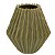 VASO GEOMETRICO DECORATIVO EM PORCELANA NA COR VERDE 20CM - Imagem 1