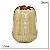 VASO DECORATIVO EM ALUMINIO NA COR DOURADO 24CM - Imagem 3