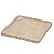 BANDEJA QUADRADA DECORATIVA EM MARMORE NA COR MARROM 33CM - Imagem 1