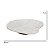BANDEJA ORGANICA DECOR MADEIRA E MARMORE BRANCO MARROM 43CM - Imagem 3