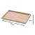 BANDEJA DECORATIVA EM MARMORE NA COR MARROM 36CM - Imagem 3