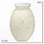 VASO BOJUDO DECORATIVO MADREPEROLA  TRABALHADO A MAO 40CM - Imagem 3