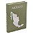 CAIXA LIVRO MEXICO DECORATIVA EM MDF PRATA E VERDE 36CM - Imagem 2