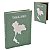 CAIXA LIVRO THAILAND DECORATIVA EM MDF MENTA E PRATA 36CM - Imagem 1