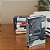 CAIXA LIVRO DECOR CANVAS E MDF INTERIOR DESIGN CINZA 30CM - Imagem 3