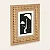 PORTA-RETRATOS EM MDF COM RATTAN NATURAL 20x25 MART - Imagem 1