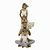 ESCULTURA FAMILIA DECORATIVA COM 2 FILHOS EM RESINA - Imagem 1