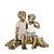 ESCULTURA MENINOS DECORATIVOS EM RESINA - Imagem 1
