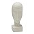 ESCULTURA FACE DECORATIVA EM RESINA NA COR AREIA 20,5CM - Imagem 1