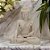 ESCULTURA BUDA DECORATIVO EM RESINA NA COR AREIA - 26CM - Imagem 2