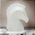 ESCULTURA CAVALO DECORATIVO RESINA NA COR OFF WHITE 19,5CM - Imagem 2
