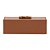 CAIXA EM MDF COM REVESTIMENTO EM PU CARAMELO MART 30cm - Imagem 1
