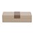 CAIXA EM MDF COM REVESTIMENTO EM PU MARROM MART 30cm - Imagem 1