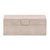 CAIXA EM MDF COM REVESTIMENTO EM PU BEGE MART 23cm - Imagem 1