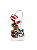 Vila Natalina Balao do Papai Noel c/ Led e Musica Pilha 3AA - Imagem 3