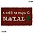 CAPACHO NATALINO ACREDITE NA MAGIA DO NATAL VERMELHO 33X60CM - Imagem 3