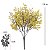 BUQUE GYPSO COM 18 BOTOES AMARELO 33CM FLORARTE - Imagem 3