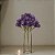 BUQUE ASTROMELIA CETIM 15 BOTOES PURPURA OUTONO 34CM - Imagem 2