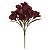 BUQUE ASTROMELIA EM CETIM 15 BOTOES VERMELHO OUTONO 34CM - Imagem 1