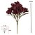 BUQUE ASTROMELIA EM CETIM 15 BOTOES VERMELHO OUTONO 34CM - Imagem 3