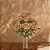 BUQUE DE ROSA DIANA 9 BOTOES CHA OUTONO 40CM FLORARTE - Imagem 2