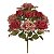 BUQUE ROSA DIANA X9 MARSALA OUTONO ROSA ANTIGO 40CM - Imagem 1