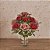 BUQUE ROSA DIANA X9 MARSALA OUTONO ROSA ANTIGO 40CM - Imagem 2