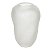 VASO DECORATIVO VIDRO TRANSPARENTE FOSCO 28X19CM - Imagem 1