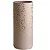 VASO NUDE E DOURADO EM CIMENTO MART 23cm - Imagem 1