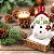 BONECO DE NEVE DECORATIVO NATALINO EM CERAMICA - 26CM - Imagem 2