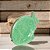ESCULTURA PEIXE DECORATIVO MADEIRA VERDE 24CM FLORARTE - Imagem 2