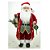 PAPAI NOEL NATAL EM PE (VERMELHO DOURADO) 60cm FLORARTE - Imagem 2
