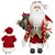 PAPAI NOEL NATAL EM PE (VERMELHO DOURADO) 30cm FLORARTE - Imagem 2