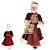 MAMAE NOEL NATAL EM PE (VERMELHO VERDE) 30cm FLORARTE - Imagem 2