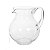 JARRA ACRILICO MARTELADO TRANSPARENTE 2L FLORARTE - Imagem 1