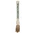 PINCEL DECORATIVO EM PEDRA VERDE MENTA 32CM FLORARTE - Imagem 1