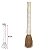 PINCEL DECORATIVO OSSO BRANCO 32CM FLORARTE - Imagem 3