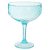 TACA MARTINI ACRILICO 540ml  MARTELADO AZUL - Imagem 1