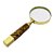 LUPA DE AUMENTO DECOR DE METAL DOUR C/CABO DE RESINA 20cm - Imagem 1
