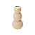 VASO GEOMETRICO EM CERAMICA OFF WHITE MART - Imagem 1