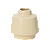 VASO BOJUDO EM CERAMICA BEGE MART - Imagem 1