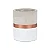 VASO BRANCO E COBRE EM CIMENTO MART 13CM - Imagem 1