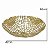 CENTRO DE MESA DECORATIVO EM ALUMINIO NA COR DOURADO 12CM - Imagem 2