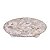 CENTRO DE MESA DECORATIVO EM MARMORE BEGE E MARROM 35CM - Imagem 1