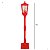 POSTE MUSICAL NATALINO VERMELHO SANTA STORE PT BIVOLT 185CM COM SOM E MOVIMENTO - Imagem 3