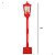 POSTE MUSICAL VERMELHO SANTA SNOW BIVOLT 135CM SOM E MOVIMENTO - Imagem 3