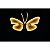 BORBOLETA DECOR DINAMICA BRANCO QUENTE BIVOLT 40CM - Imagem 2